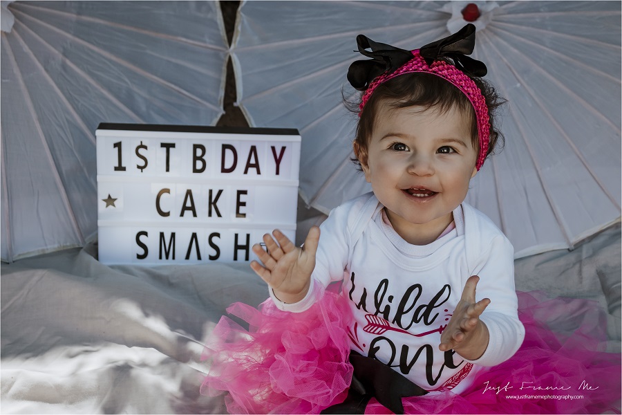 Happy Birthday, Mieke! {A 1st Year Portrait & Cake Smash Session}